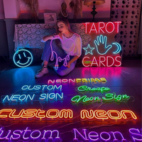 Livraison rapide sans quantité minimale de commande acrylique enseigne au néon Design Logo personnalisé lumière LED enseigne au néon pour chambre anniversaire fête de mariage décoration