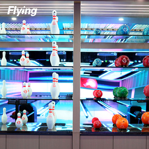 Equipo de Bolos Completo para Adultos, Recreación Interactiva, Equipo de Pista de Bolos con Proyección, <span class=keywords><strong>Precio</strong></span> al por Mayor - Product Image 5