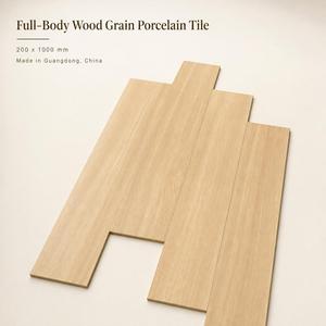 Carreaux de sol en porcelaine mate 200x1000mm <span class=keywords><strong>pour</strong></span> cuisine, salle de bain, chambre, villa - Carreaux de Sol 20x100 - Product Image 1