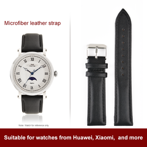 <span class=keywords><strong>Bracelet</strong></span> de <span class=keywords><strong>montre</strong></span> en <span class=keywords><strong>cuir</strong></span> microfibre avec <span class=keywords><strong>boucle</strong></span> déployante de remplacement, <span class=keywords><strong>bracelet</strong></span> en <span class=keywords><strong>cuir</strong></span> microfibre de 20 mm pour hommes et femmes - Product Image 1