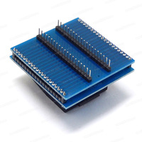 Adaptador TQFP44-DIP40 serie 51 CNV-QFP-MPU51 para RT809H T48 T56 T76 XELTEK