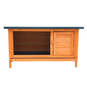 2023 sıcak <span class=keywords><strong>Pet</strong></span> kafesleri düşük fiyat bahçe açık ahşap tavşan kafesi - Product Image 6