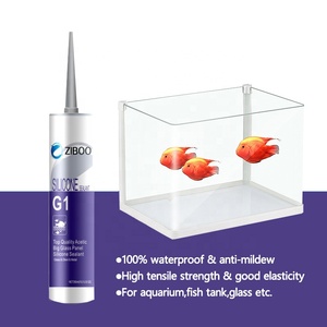 Ziboo G1 Aquarium Azijnhelder Rtv Siliconen Kit Reparatie Kiting Siliconen Lijm Voor Grote Plaat Glas - Product Image 3