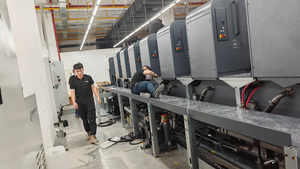 Presses offset 6X1040 UVLGR(160 W/CM) Système de durcissement hybride UVLED 200-400nm Manroland <span class=keywords><strong>EVO</strong></span> R700 Système de durcissement UV - Product Image 6