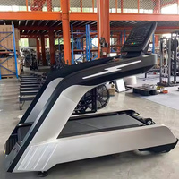 Tapis roulant électrique intelligent commercial de grande taille pour la maison et la salle de sport, nouvelle arrivée, moteur 7.0HP, inclinaison automatique, écran LED, 0-25 km/h, stable