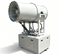 Canon de brumisation sanitaire pour le refroidissement routier, pulvérisateur de brume, canon de nettoyage de l'air urbain, canon anti-poussière pour usage routier