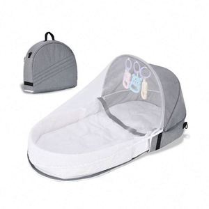 Échantillon Gratuit 2023 Nouveau Sac à Langer Portable de Voyage Lit Bébé Sac à Dos Maman Sac à Main Poussette Suspendu avec Jouets et Accessoires - Product Image 1