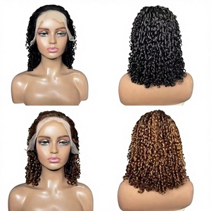 Transparent for Lace Front Virgin Human Hair Short Curly Glueless Wear Go <strong>Wigs</strong> 200% Density All Colors Large/Small Cap Sizes - Product Image 3