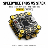 Contrôleur de vol SpeedyBee F405 V5 OX32 55A 3-6S 30x30 en métal avec ESC 4-en-1 pour drone FPV de course et freestyle Betaflight CE/FCC
