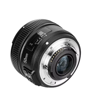Lente Yongnuo YN50mm F1.8 AF MF, Lente de Enfoque Automático YN <span class=keywords><strong>50mm</strong></span> para Cámaras <span class=keywords><strong>Nikon</strong></span> D800 D300 D700 D3200 D3300 D5100 D5200 DSLR - Product Image 3