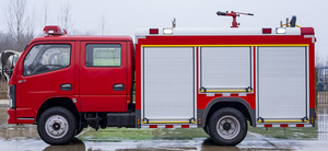 Camion de pompiers Dongfeng à double rangée de sièges, secours d'urgence, 4x2, réservoir d'eau, adapté à la lutte contre l'incendie dans les rues étroites - Product Image 2