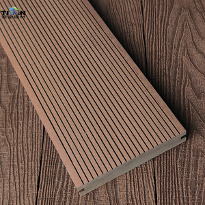 أرضية سطح القارب المصنوعة من الخشب البلاستيكي المركب، أرضيات PVC خشبية خارجية، ألواح خشب الساج - Product Image 5