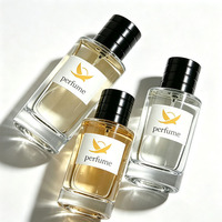 Flacons de parfum cylindriques sur mesure 25ml 50ml 100ml avec flacons de parfum en verre vides et boîte