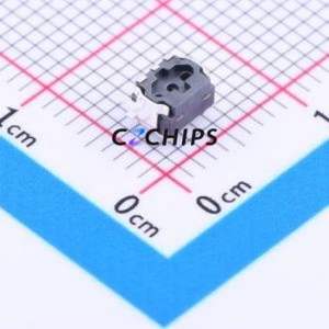 YTS-A020-3 Tactile Switch SMD Switch Single Pole Single Throw Round Button 2.5N Horizontal Mount - Product Image 2