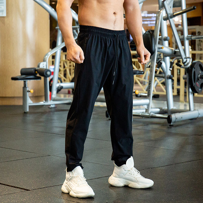Pantalon Homme Stretch Coupe Droite Séchage Rapide Aération Jogging