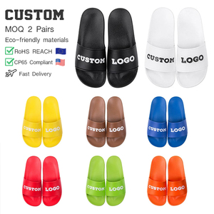 Sandalias Personalizadas para Hombre con Logotipo de Marca, Material Ecológico de Alta Calidad, Pantuflas Personalizadas con Logotipo en Relieve - Product Image 1