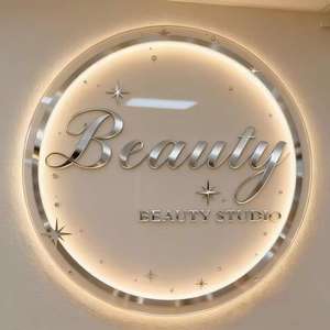 Free Design Acrylic 3d Backlit Light <b>Letter</b> Interior Reception logo Design Business Custom Led <b>Sign</b> <b>for</b> Nail Salon Indoor Decor - Product Image 5