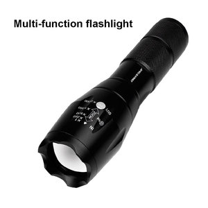 TAIKOO Portable Aluminum Alloy Strong Light <strong>Flashlight</strong> New 300 Lumen Zoomable Waterproof <strong>Flashlight</strong> - Product Image 6