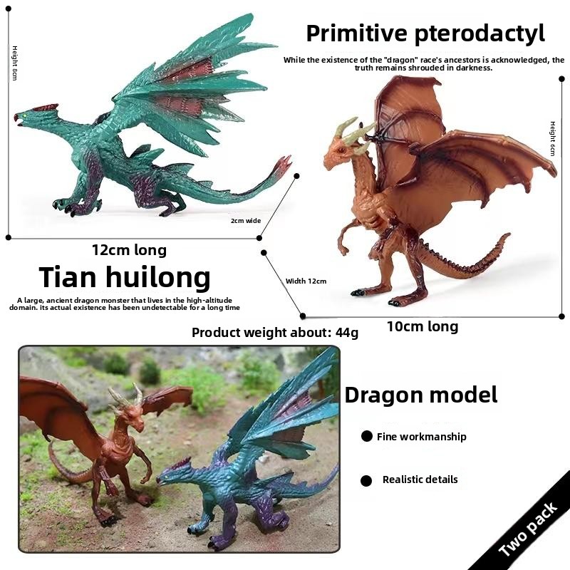 [Tianhui Dragon + มังกรบรรพบุรุษดั้งเดิม] 2แพ็ค-M6