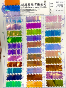 <span class=keywords><strong>Tissu</strong></span> holographique en PVC <span class=keywords><strong>Transparent</strong></span> miroir, Iridescent, <span class=keywords><strong>tissu</strong></span> en vinyle <span class=keywords><strong>Transparent</strong></span>, de couture, artisanat, bricolage - Product Image 6
