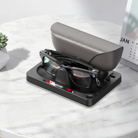 Station de charge R15 pour lunettes intelligentes Meta Ray-Ban AI, base de rangement en ABS, étui portable pour lunettes, type C