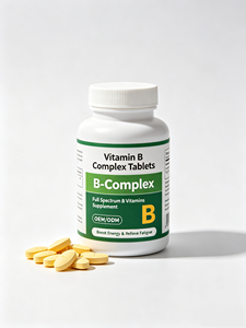 Tabletas de Vitaminas del Complejo <span class=keywords><strong>B</strong></span>, Apoyo Energético, Cuidado del Sistema Nervioso, OEM - Product Image 1