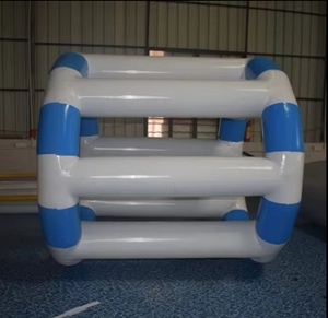 Rodillo de <span class=keywords><strong>rueda</strong></span> caliente inflable de grado comercial, ruedas rodantes de agua inflables flotantes, rodillo para caminar sobre el agua - Product Image 5