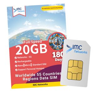 Carte SIM eSIM mobile locale personnalisée pour 55 pays du monde entier / Carte SIM physique avec données mobiles illimitées pour IoT M2M - Product Image 2