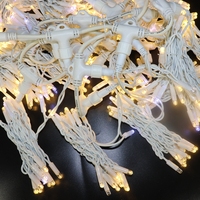Lumières de noël décor extérieur rideau led icicle string lumières nouvel an fête de mariage guirlande