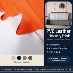 Compras al por Mayor de Tela de Cuero PVC con Diseño Perforado, Larga Vida Útil, para Tapicería de Cabeceras - Product Image 1
