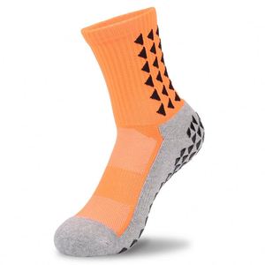 High Quality OEM Sports Anti-slip Cotton Men's Soccer Custom logo Sports Men's Socks - Product Image 1