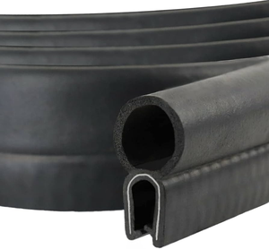 Tiras de sellado en forma de U para puerta de coche <span class=keywords><strong>con</strong></span> protección insonorizada <span class=keywords><strong>con</strong></span> tiras de goma de burbujas superior o lateral - Product Image 2