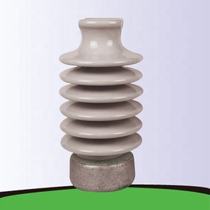 11kV 15kV 22kV Isolateur de poteau en porcelaine haute tension ANSI 57-2 ANSI 57-1 ANSI 57-3 Isolateur de poteau de ligne en céramique - Product Image 3