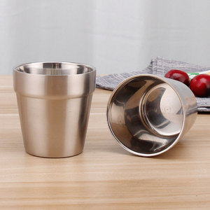 Không Thể Phá Vỡ Stemless Rượu Vang Cốc Biểu Tượng Tùy Chỉnh Thép Không Gỉ Bia Cốc Cốc Nước Xử Lý Đôi Tường Kính Cho Đảng - Product Image 6