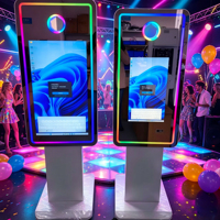 Nouveau modèle 2026 – Cabine photo miroir tactile 21,5 et 32 pouces avec impression rapide pour événements – Vente en gros