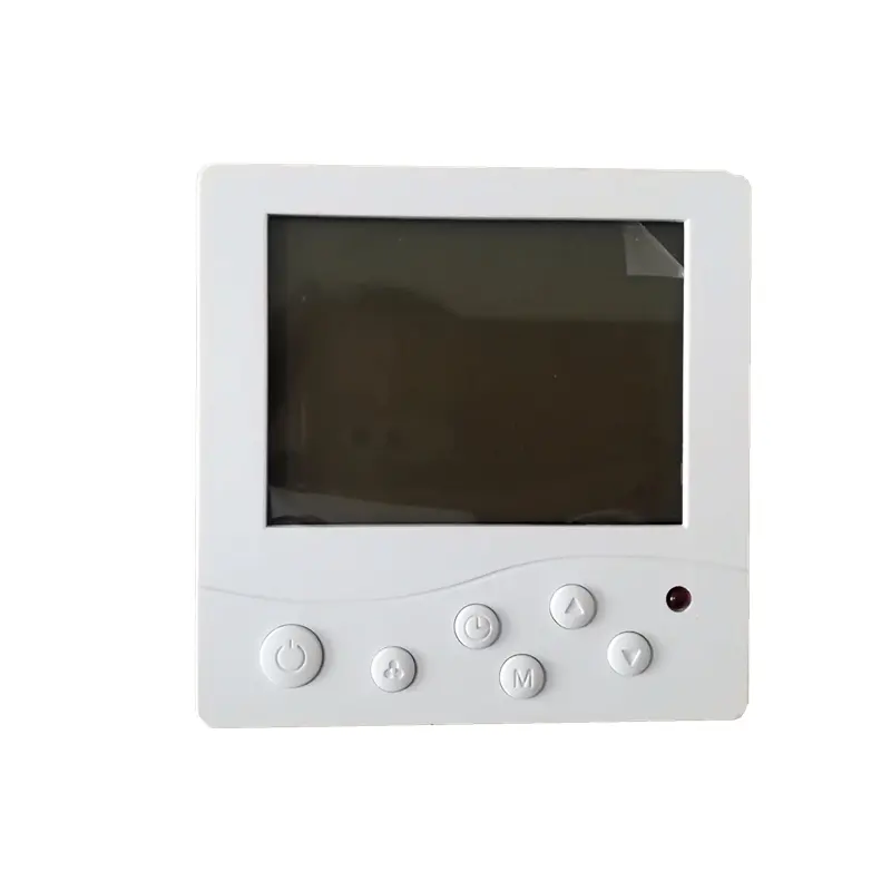 Ventilador de ar condicionado central, refrigeração e aquecimento inteligente controlador de temperatura digital termostato lcd ajuste