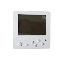 Thermostat numérique intelligent pour le refroidissement et le chauffage, ventilateur de climatisation centrale, réglage de la température, LCD
