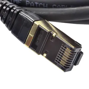 Vicenray อีเธอร์เน็ตแบบ26AWG ได้รับการรับรอง cat8 RJ45