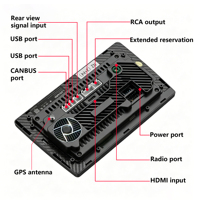 Radio de Coche Android LODARK N2 de 7 Pulgadas para Toyota Corolla Hilux, Android 12, SSD2386, Pantalla IPS, GPS, Navegación, CarPlay Inalámbrico