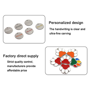 Pet Tên ID QR mã Tên Dog Tag biểu tượng tùy chỉnh thăng hoa kim loại cho khắc vòng cổ Dog thẻ kim loại vòng hình dạng Hợp kim kẽm - Product Image 6