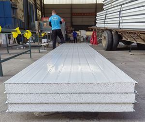 Eps <span class=keywords><strong>Panel</strong></span> Sandwich Eps <span class=keywords><strong>Panel</strong></span> Außenwand Eps 3D Wand paneele - Product Image 4