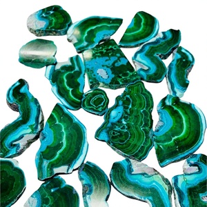 Natural Chrysocolla <b>Malachite</b> Loose Gemstone Cabochon Polished Mix Shape All Size Crystal Cabochon For <b>Jewellery</b> Making Gemstone - Product Image 1