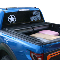 Precio de Fábrica Cubierta de Lona Retráctil Manual para Caja de Camioneta Pickup para FORD F150 Raptor