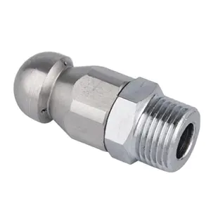 Manufacturer custom non-standard Sewer and Drain Cleaning Nozzle, Sewer jetter rotating nozzle