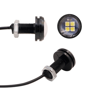 อะไหล่แต่งมอเตอร์ไซค์ ไฟ LED ป้ายทะเบียน ไฟสกรู ไฟโร้ก สว่างพิเศษ 12V ไฟโกสต์ไฟร์ สำหรับรถจักรยานยนต์ไฟฟ้า อีเกิ้ล - Product Image 3