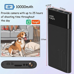 กล้องพกพา 4K Ultra HD พร้อมแบตสำรองในตัว กล้องวงจรปิดไร้สายสำหรับบ้านอัจฉริยะ พร้อมระบบมองเห็นในเวลากลางคืน - Product Image 4