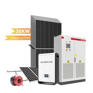 Sistema de paneles solares Sunrover 30kw sistema de paneles solares ongrid conjunto 20kw 10kw sistema de energía solar fuera de la red para la <span class=keywords><strong>casa</strong></span> - Product Image 1