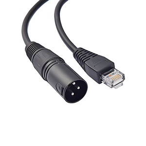 Xlr To Rj45 <b>Adapter</b> Cable Dmx512 Signal Converter For Led Lighting Audio Equipment - Product Image 5