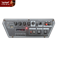 Haut-parleur audio portable de type tour, modèle privé, économique, pour karaoké et sonorisation domestique, avec Bluetooth, fonction chariot, LED couleur, 15 pouces, fonction Coran