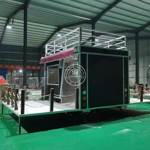 Customized Luxury Prefabricated Steel Expandable Industrial Shipping Food Kiosk Folding Container Coffee Shop Restaurant Bar - Product Image 2